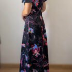 Imagen de Vestido nido de abeja años70 (6)