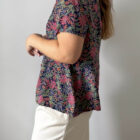 Imagen de Blusa de seda escote v (3)