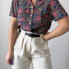Imagen de Blusa de seda escote v (7)