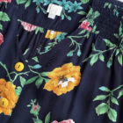 Imagen de Blusa floral con cinturon (1)