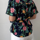 Imagen de Blusa floral con cinturon (4)