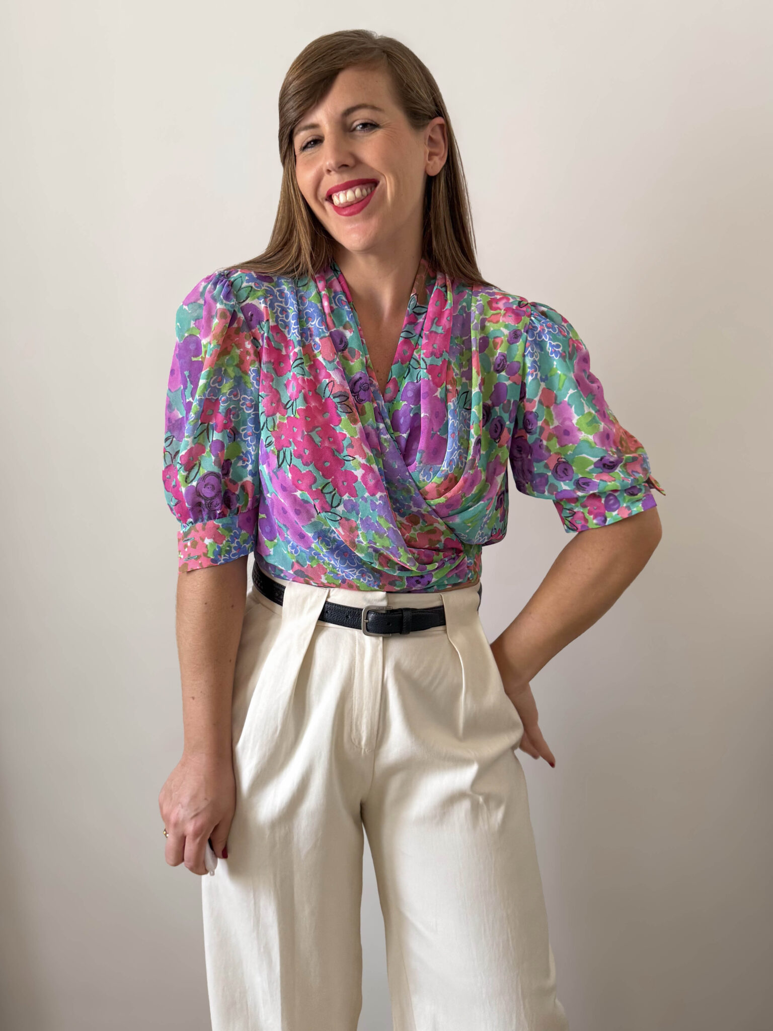 Imagen de Blusa multicolor fabricada en parís (2)