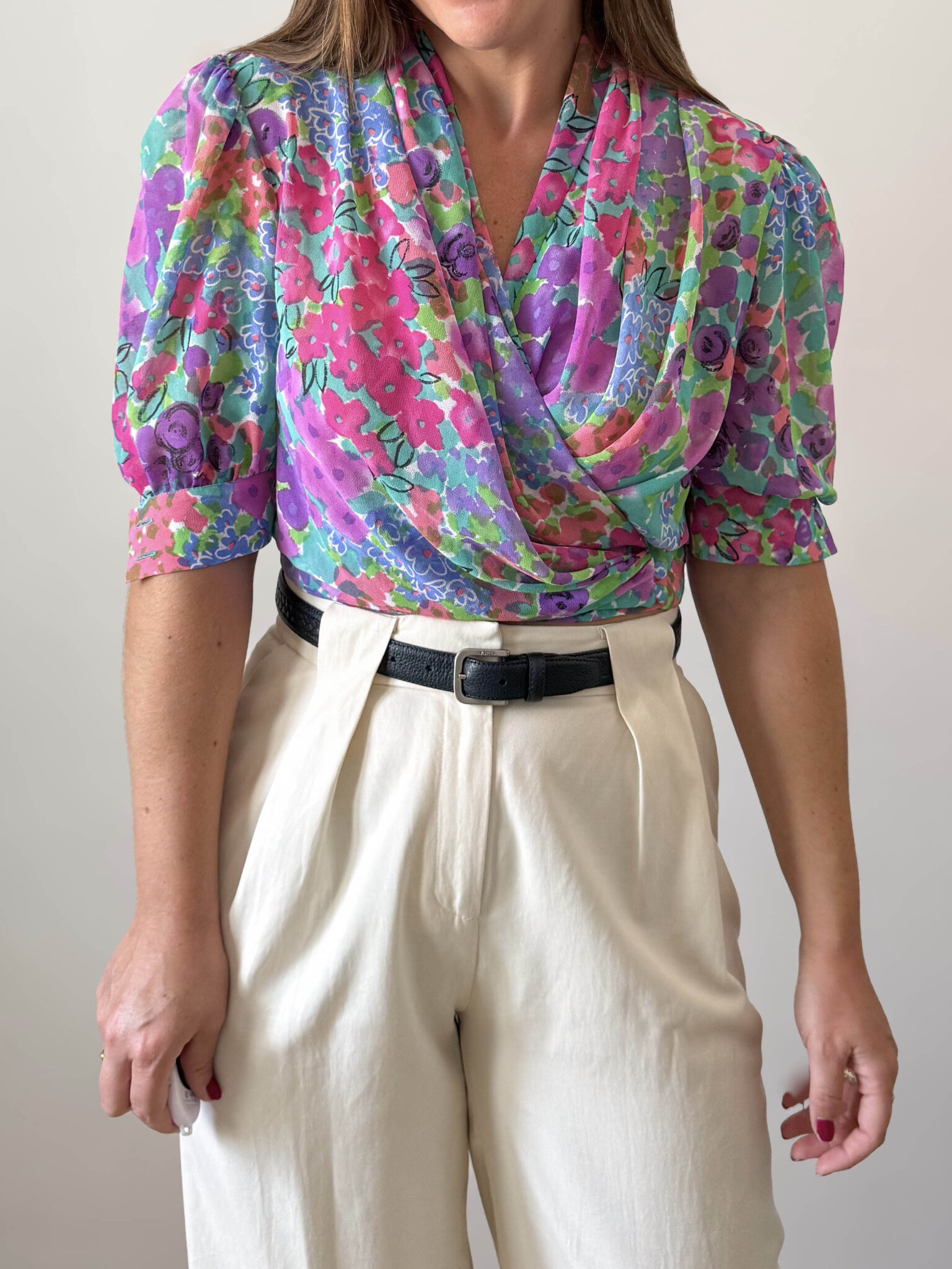 Imagen de Blusa multicolor fabricada en parís (3)