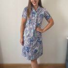 Imagen de Vestido fabricado en francia años70 (2)