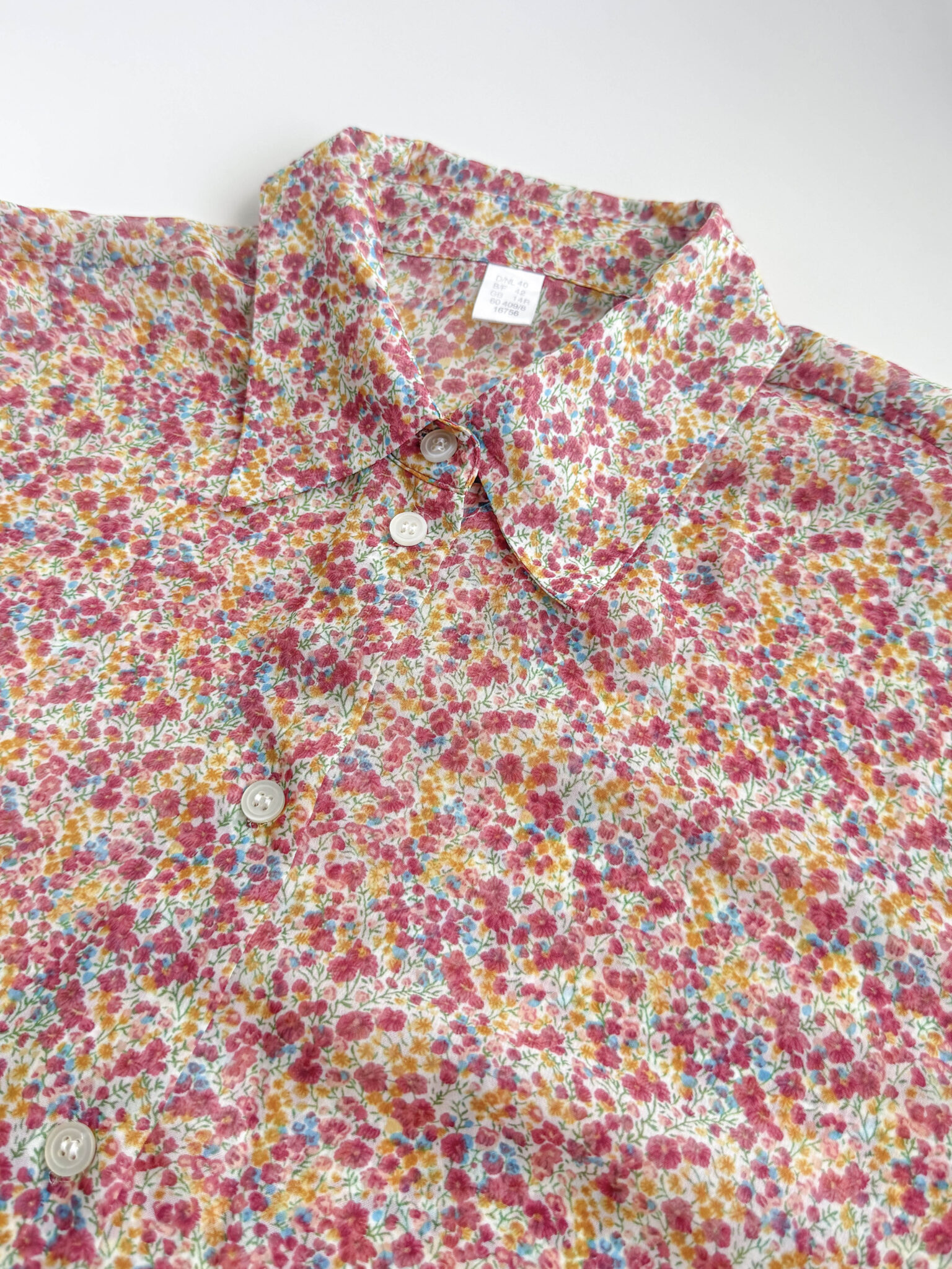Imagen de Camisa gasa tonos rosas (1)