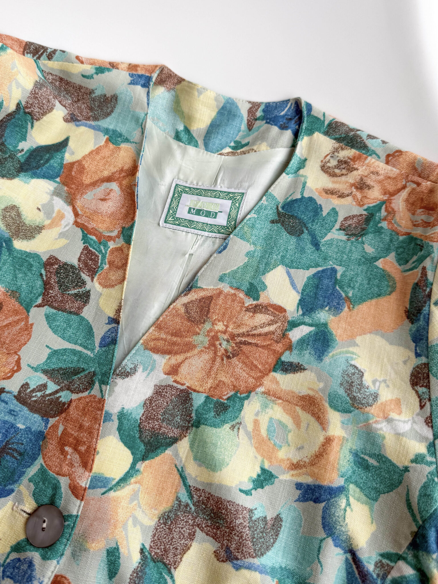 Imagen de Chaqueta francesa estampado flores (2)