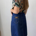 Imagen de Falda denim de talle alto (1)