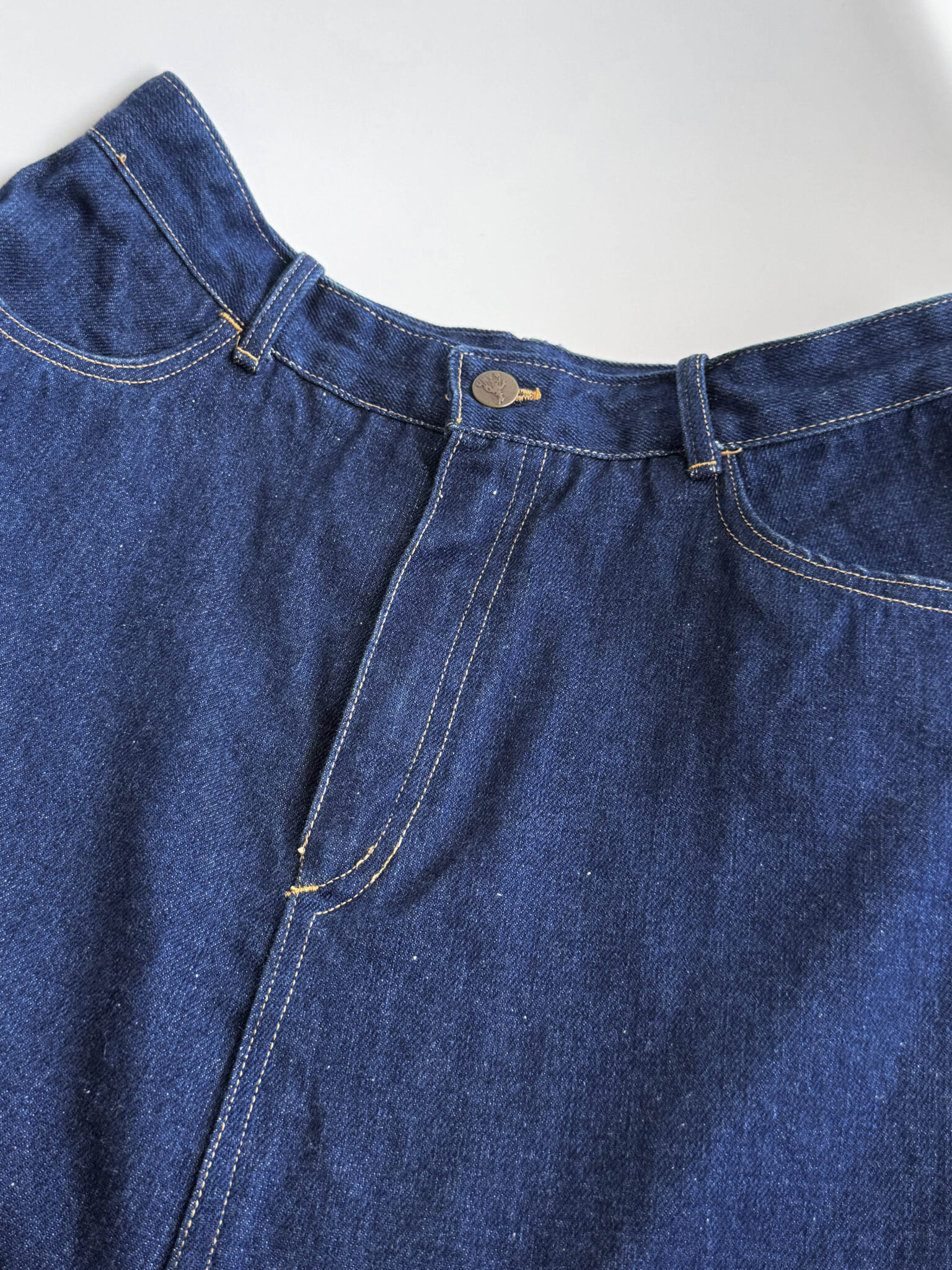 Imagen de Falda denim de talle alto (2)