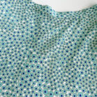 Imagen de Falda midi con flores celestes (1)
