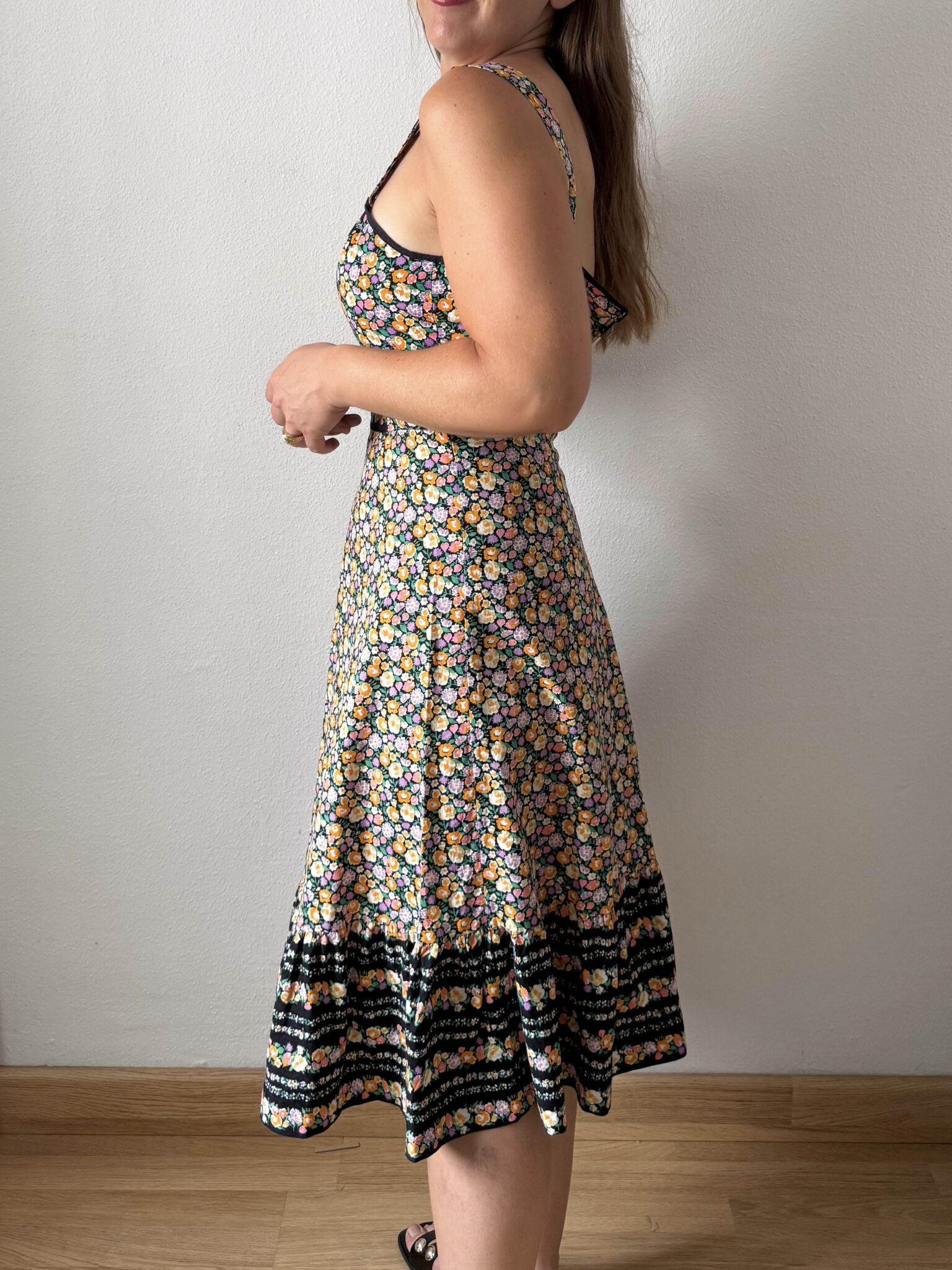 Imagen de Vestido con vuelo años 70 (2)
