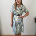 Imagen de Vestido frances pata de gallo (1)