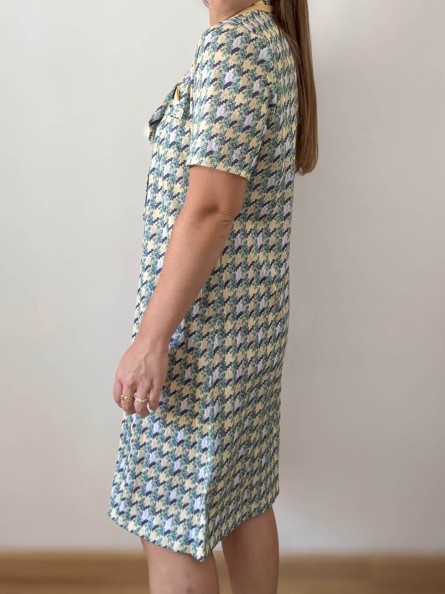 Imagen de Vestido frances pata de gallo (4)