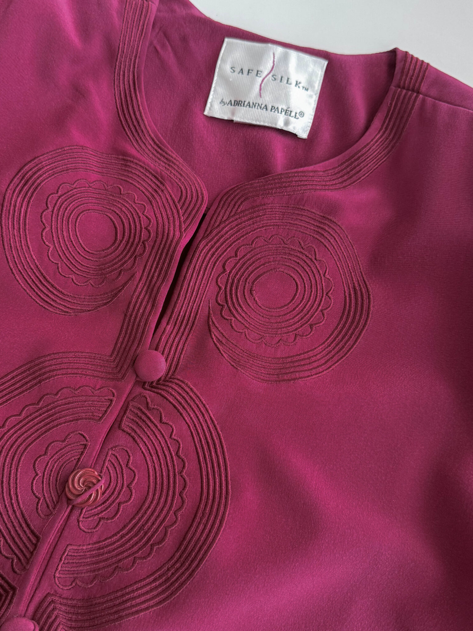 Imagen de Chaqueta tipo oriental en seda (6)