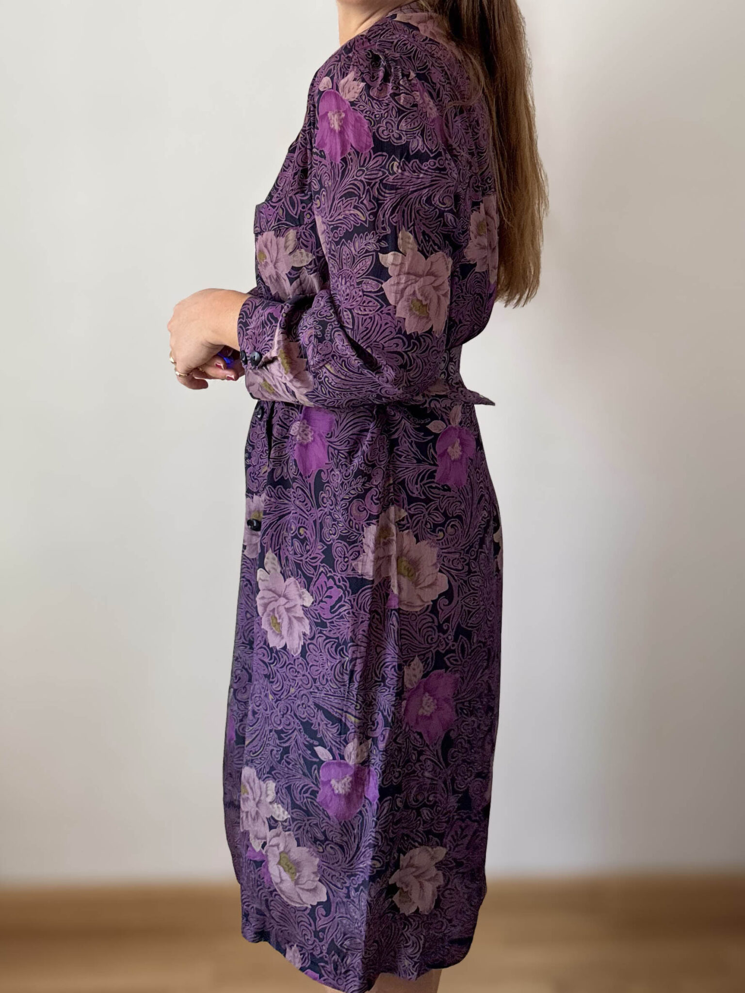 Imagen de Vestido italiano tejido sedoso (6)