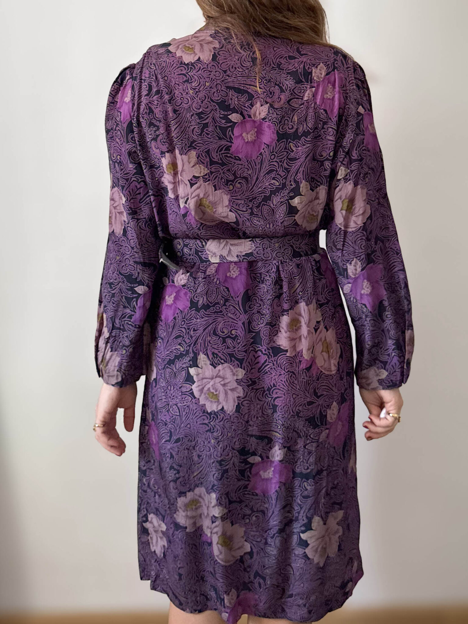 Imagen de Vestido italiano tejido sedoso (7)