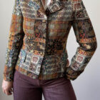 Imagen de Blazer parisina con tejido tapiz (3)