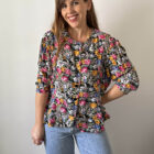 Imagen de Blusa floral corte peplum (2)