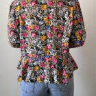 Imagen de Blusa floral corte peplum (5)