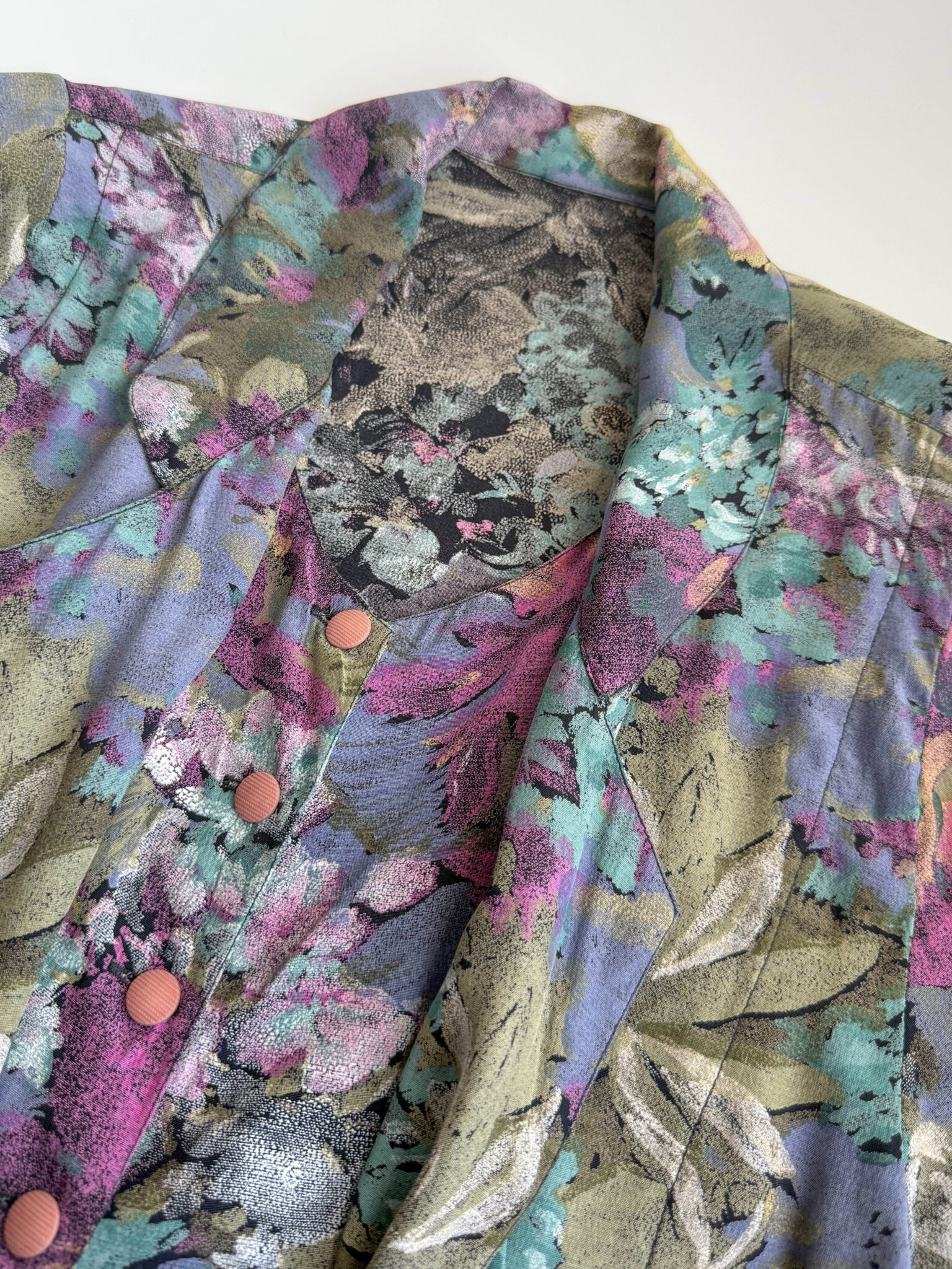 Imagen de Blusa vintage efecto chaqueta (1)