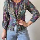 Imagen de Blusa vintage efecto chaqueta (2)