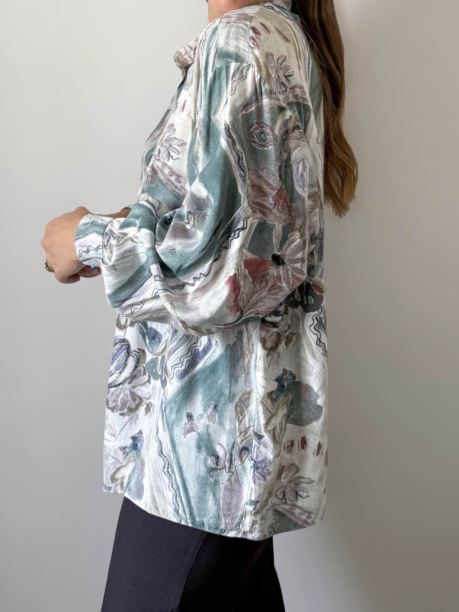 Imagen de Camisa estampado efecto acuarela (4)