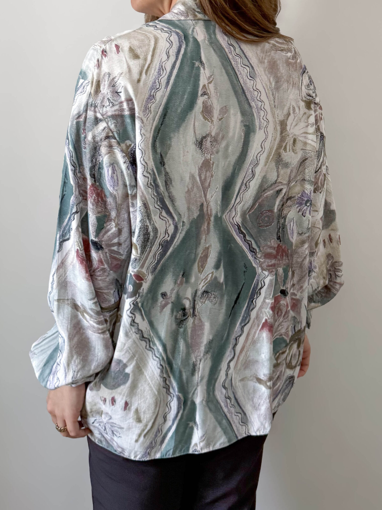 Imagen de Camisa estampado efecto acuarela (6)