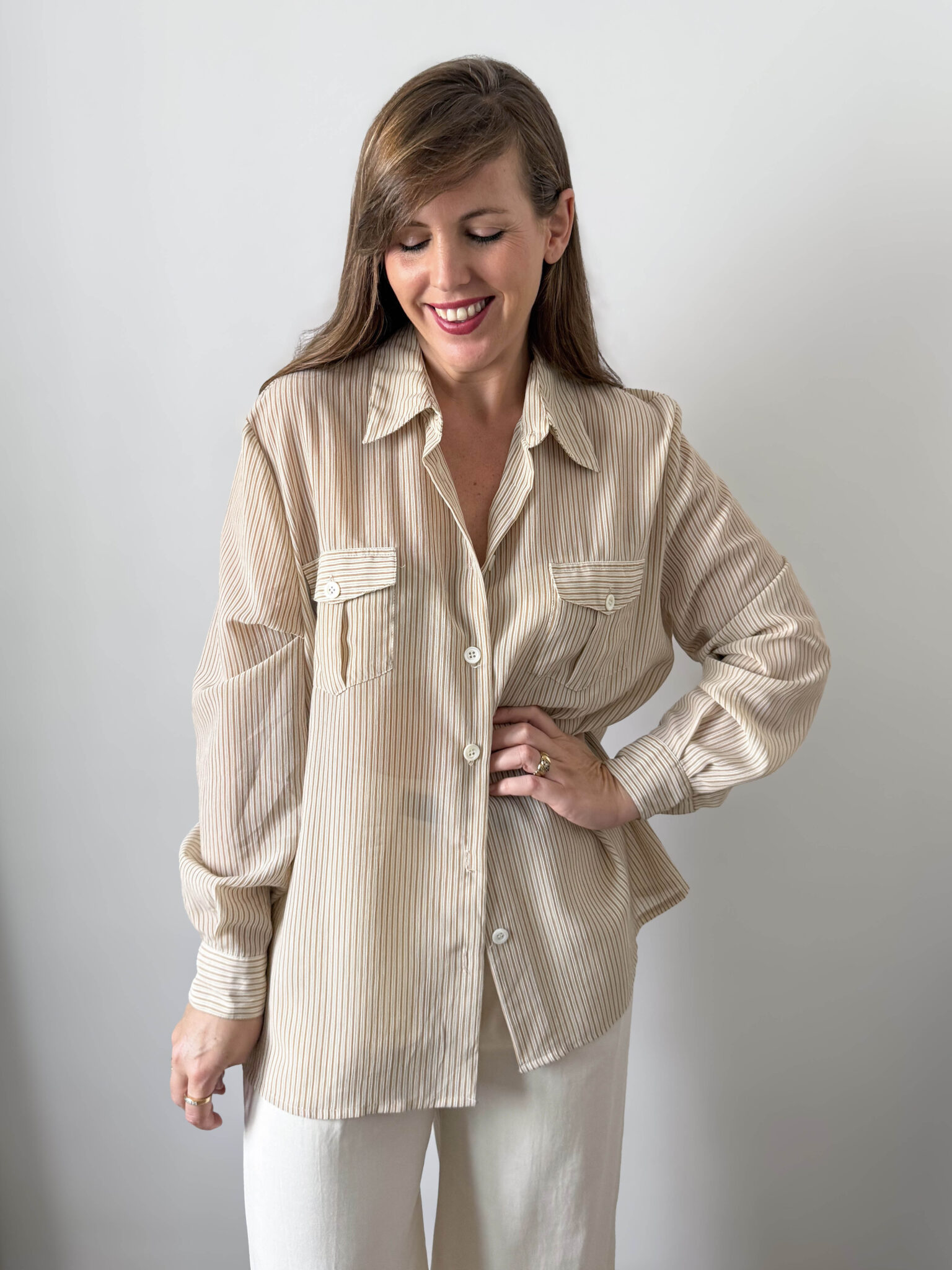 Imagen de Camisa rayas boutique madrileña (2)