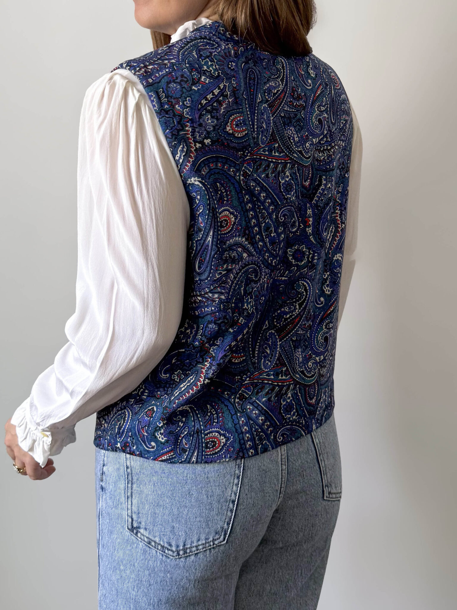 Imagen de Chaleco con estampado paisley (1)
