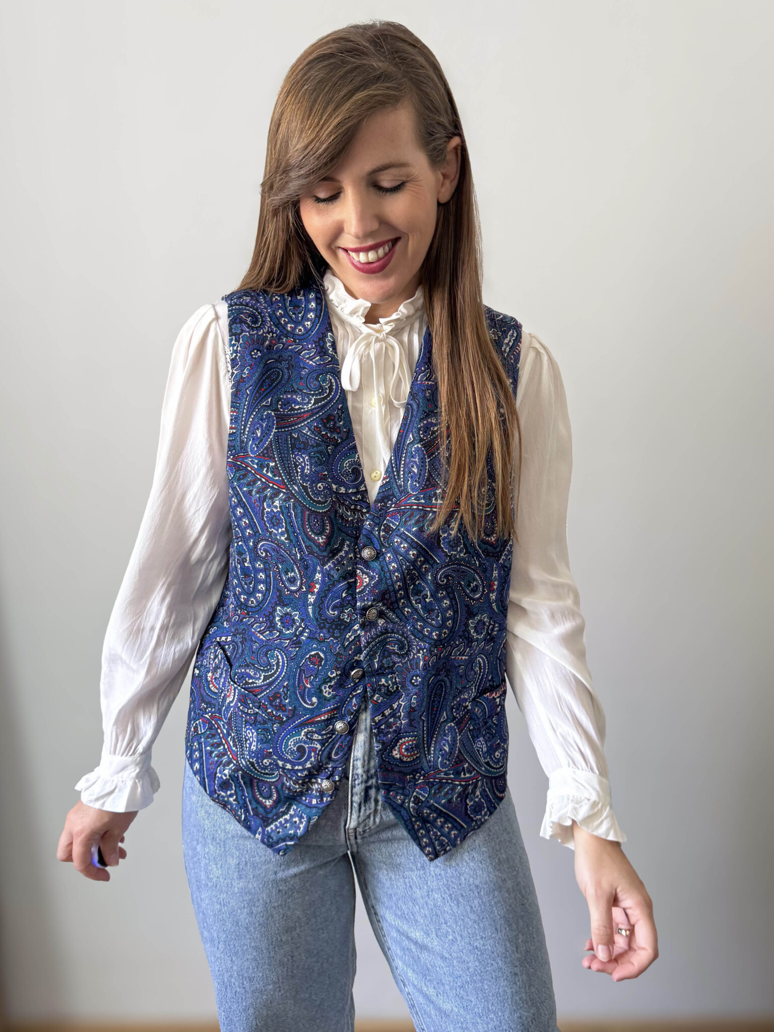 Imagen de Chaleco con estampado paisley (10)