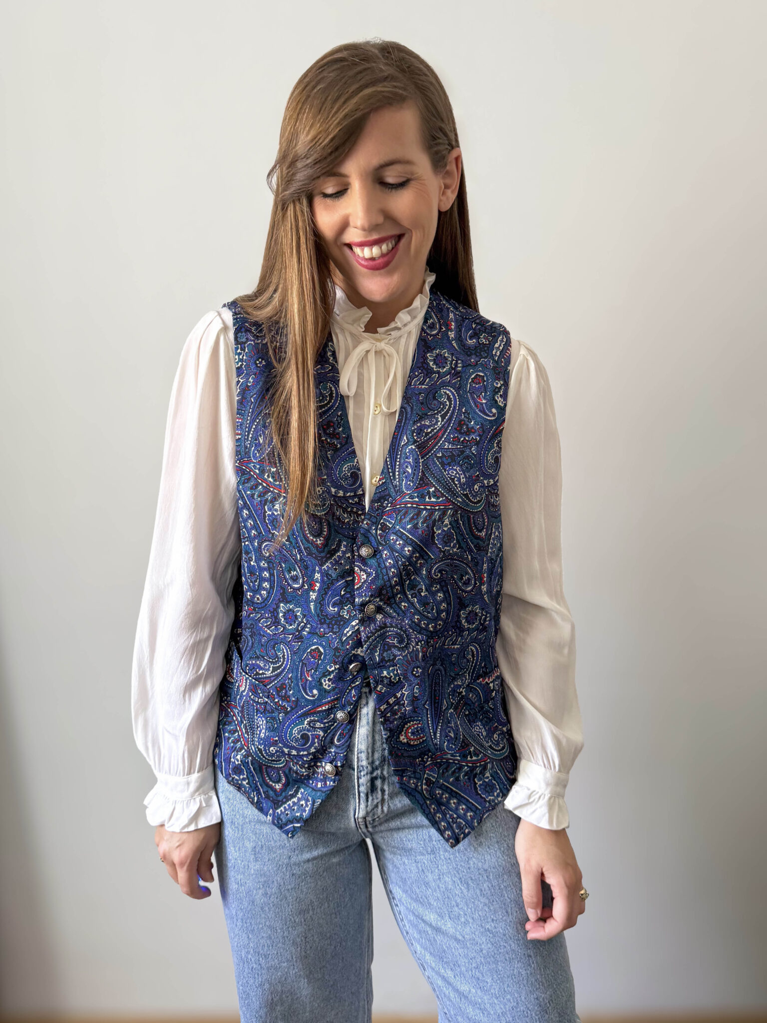 Imagen de Chaleco con estampado paisley (7)
