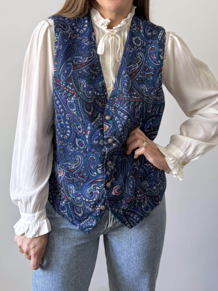 Imagen de Chaleco con estampado paisley (8)