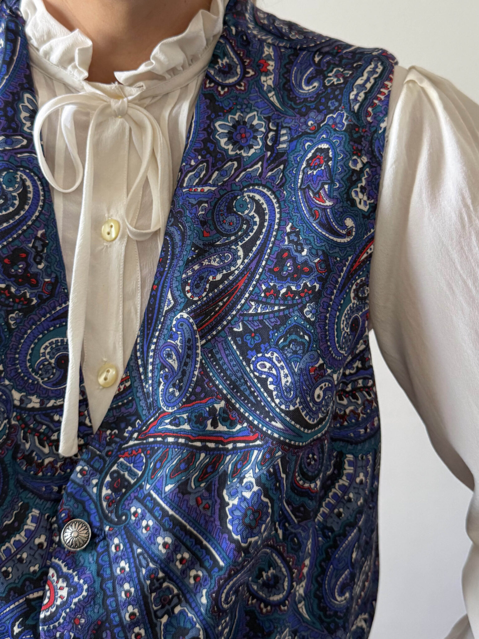Imagen de Chaleco con estampado paisley (9)