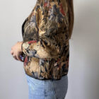 Imagen de Chaqueta acolchada estampado botánico (4)