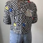 Imagen de Chaqueta acolchada estampado estrellas (3)