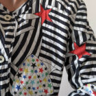 Imagen de Chaqueta acolchada estampado estrellas (5)