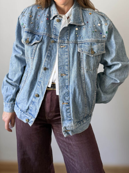 Imagen de Chaqueta denim con tachuelas (3)