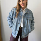 Imagen de Chaqueta denim con tachuelas (8)