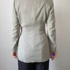 Imagen de Chaqueta gris acea bordada (4)