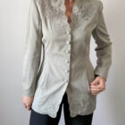 Imagen de Chaqueta gris acea bordada (7)