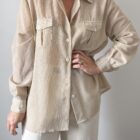 Camisa rayas boutique madrileña