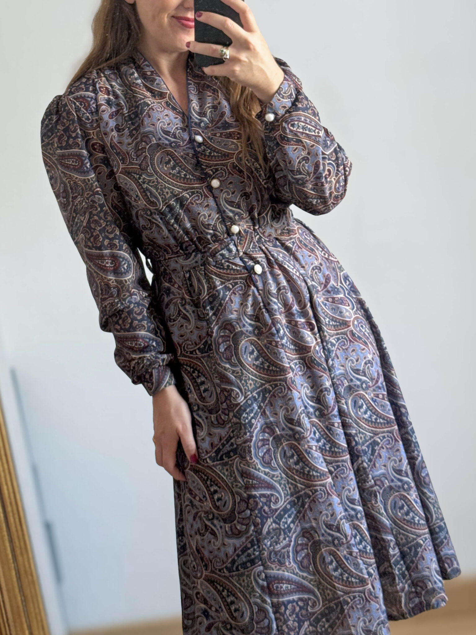 Imagen de Vestido con estampado paisley (2)