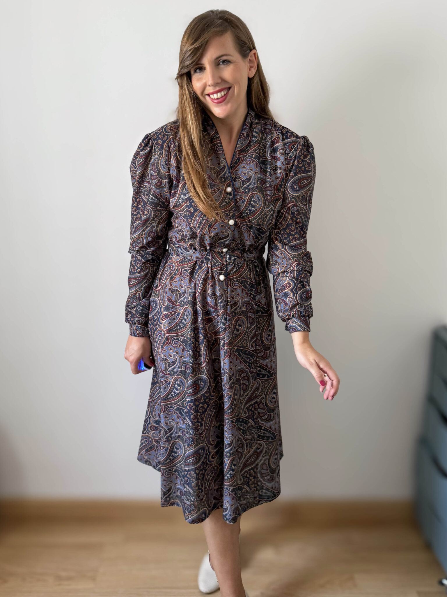 Imagen de Vestido con estampado paisley (3)