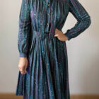 Imagen de Vestido con tablas años70 (3)