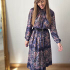 Imagen de Vestido italiano estampado floral (2)