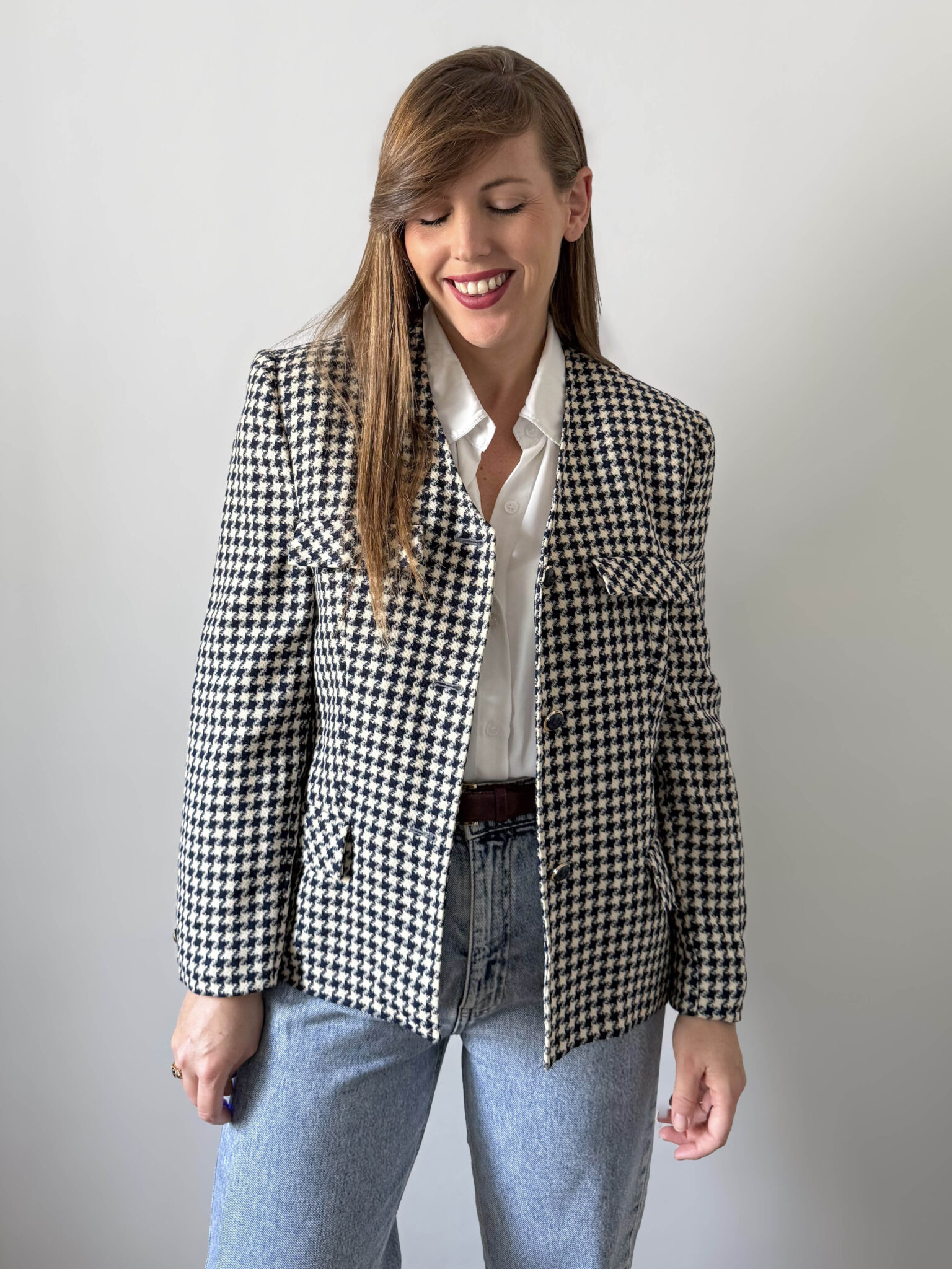 Imagen de Blazer pata de gallo lana (2)