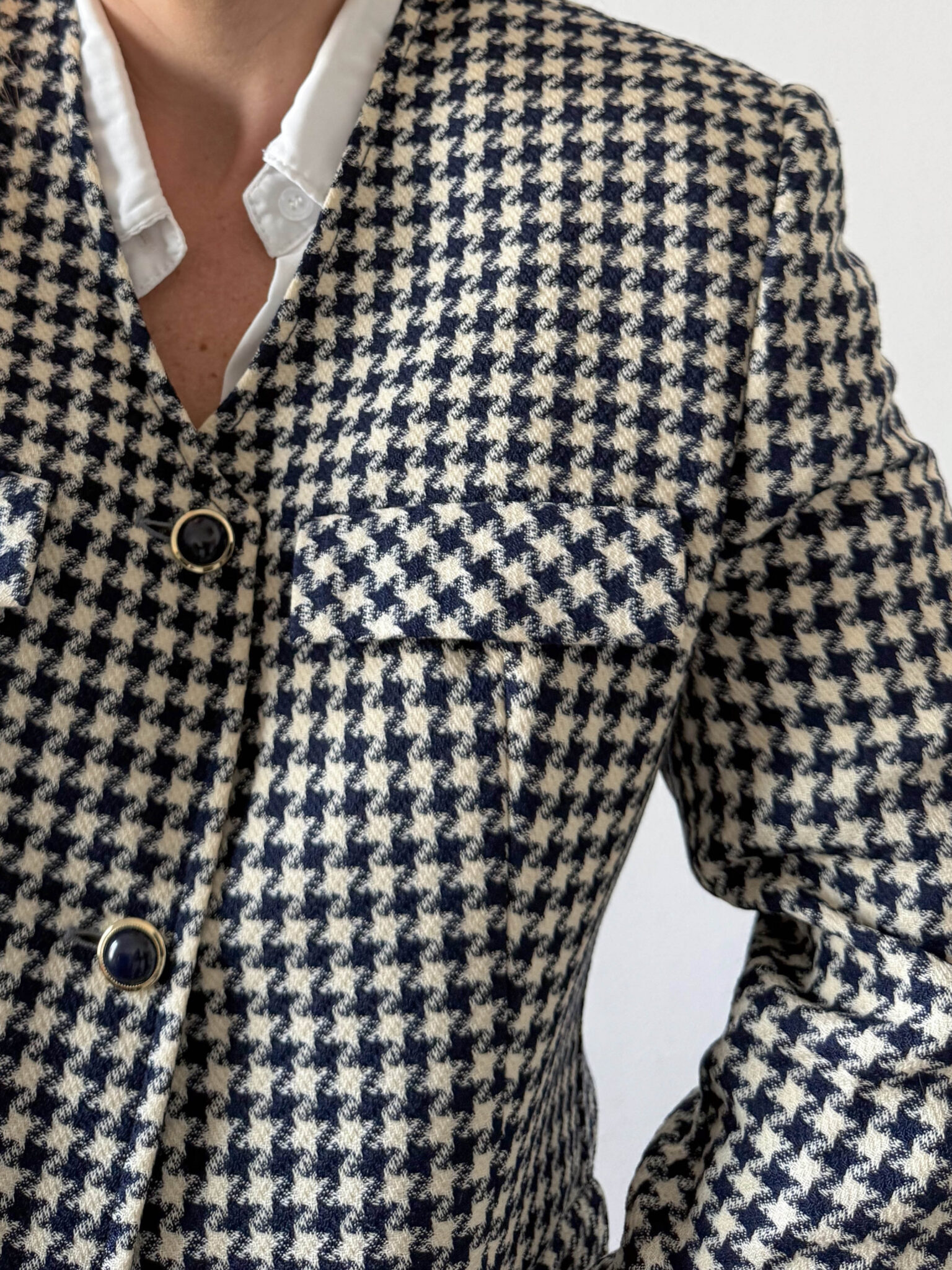Imagen de Blazer pata de gallo lana (6)