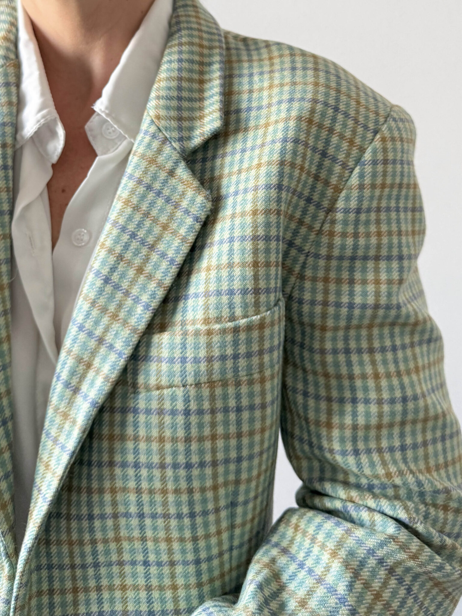 Imagen de Blazer vichy pura lana (5)