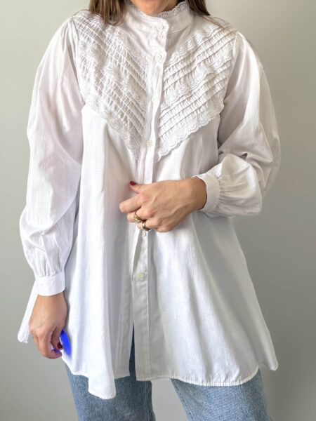 Imagen de Blusa blanca estilo tirolés (6)