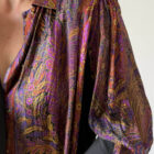 Imagen de Blusa paisley seda italiana (1)
